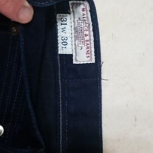 Wallace Barnes Slim Fit Jeans Ink Blue 31 x 30